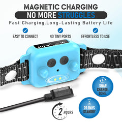 ELECANE Bark Collar no shock design offers humane training without pain