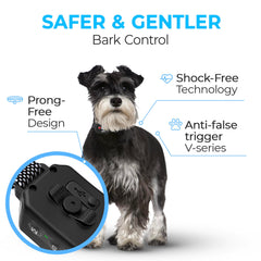 ELECANE bark collar small dogs beep mode provides audible cues for calmer barking.