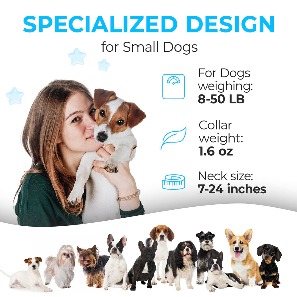 ELECANE bark collar IP67 waterproof for rain, beach, and water-loving dogs.