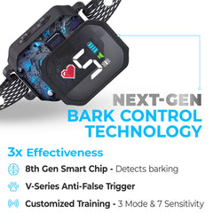 ELECANE bark collar small dogs vibration mode supports humane behavior modulation without shocks.