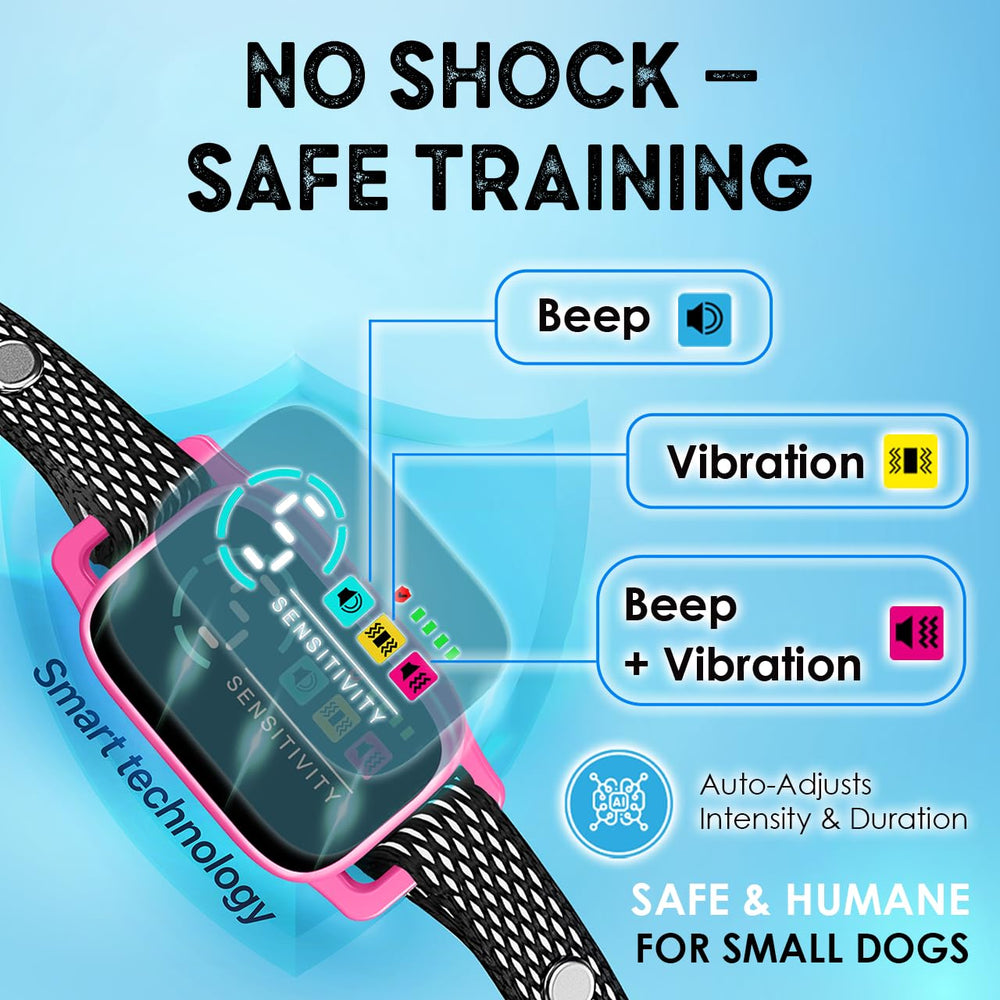 ELECANE training-modes-beep-vibration adjustable settings for humane control.