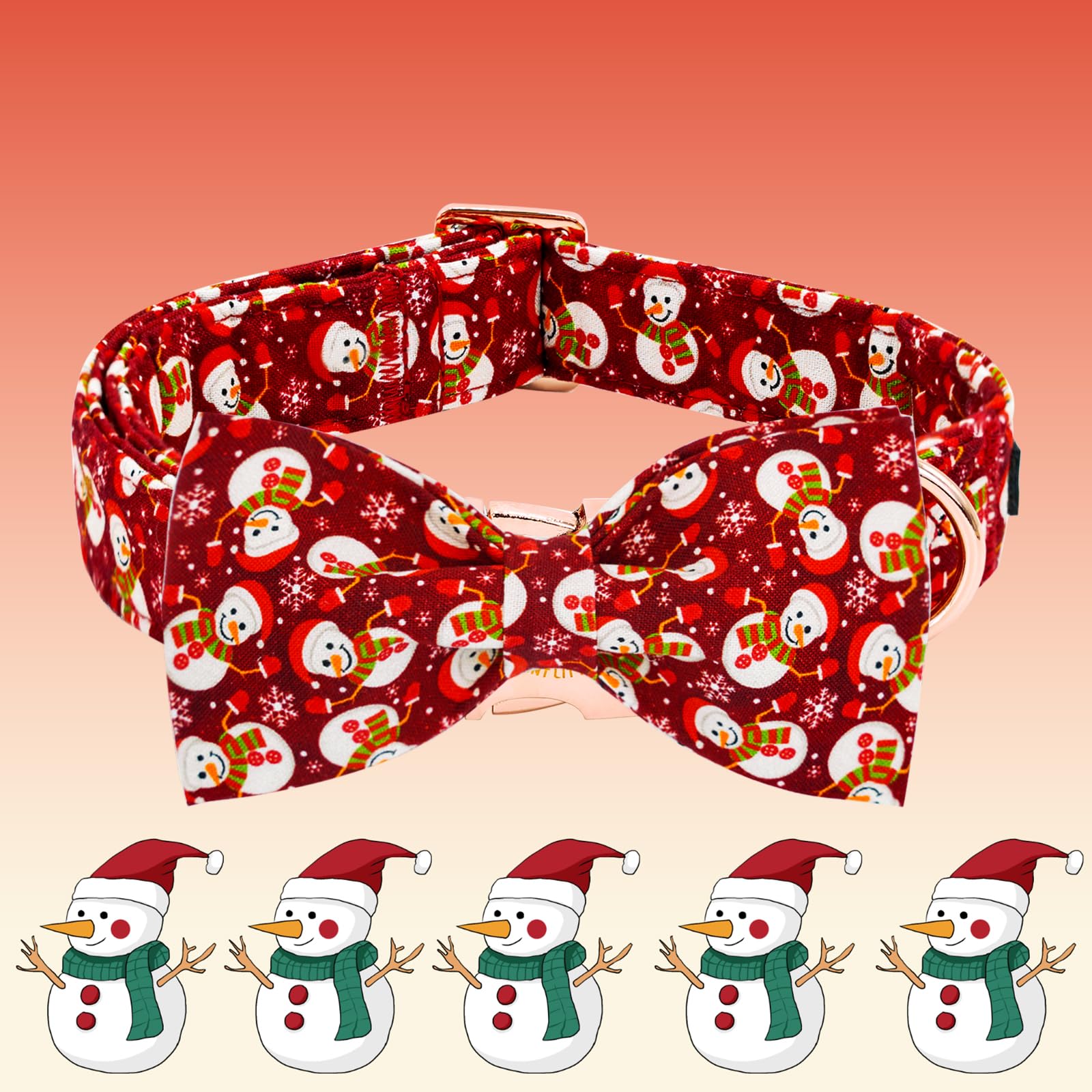 Elegant little tail bowtie attachment uses elastic straps for a secure cute fit