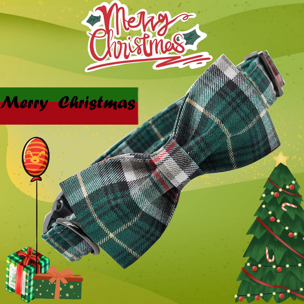 Elegant Little Tail Christmas plaid design adds holiday-ready look