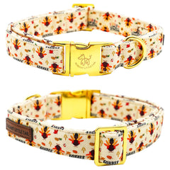 Elegant little tail double box stitch strengthens stress points on collar.