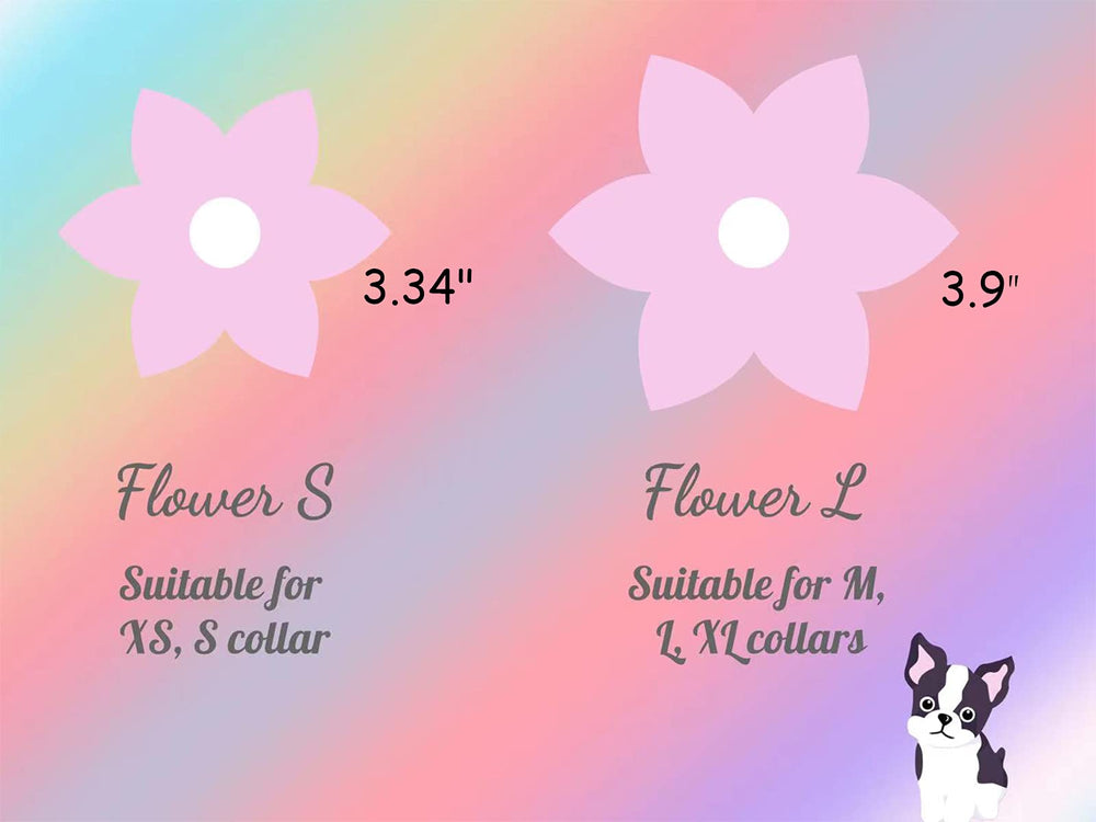 Elegant little tail Flower bow measures 3.9 by 3.9 inches for a cute accent.