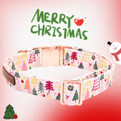 Handmade bowtie attachment adds holiday charm to collar