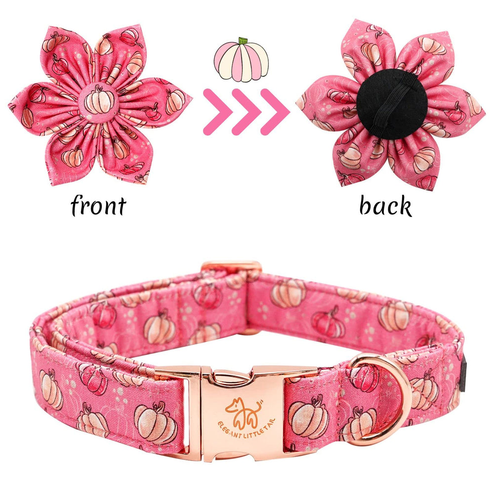 Elegant Little Tail premium cotton collar for gentle skin contact and comfort.