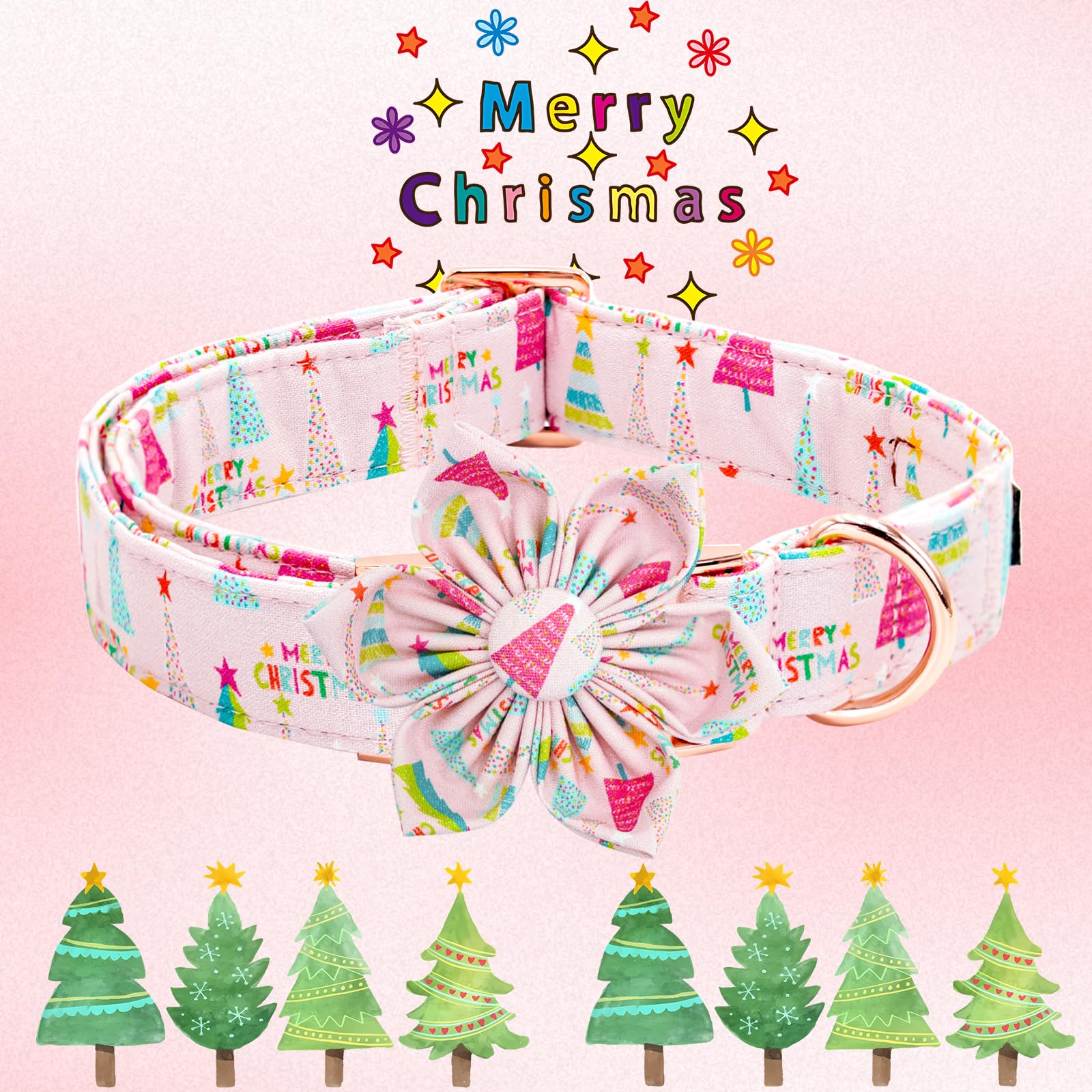 Elegant little tail removable flower collar decoration attached with elastic loop for versatile styling.
