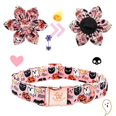 Elegant little tail removable-flower-feature highlights elastic loop for easy removal.