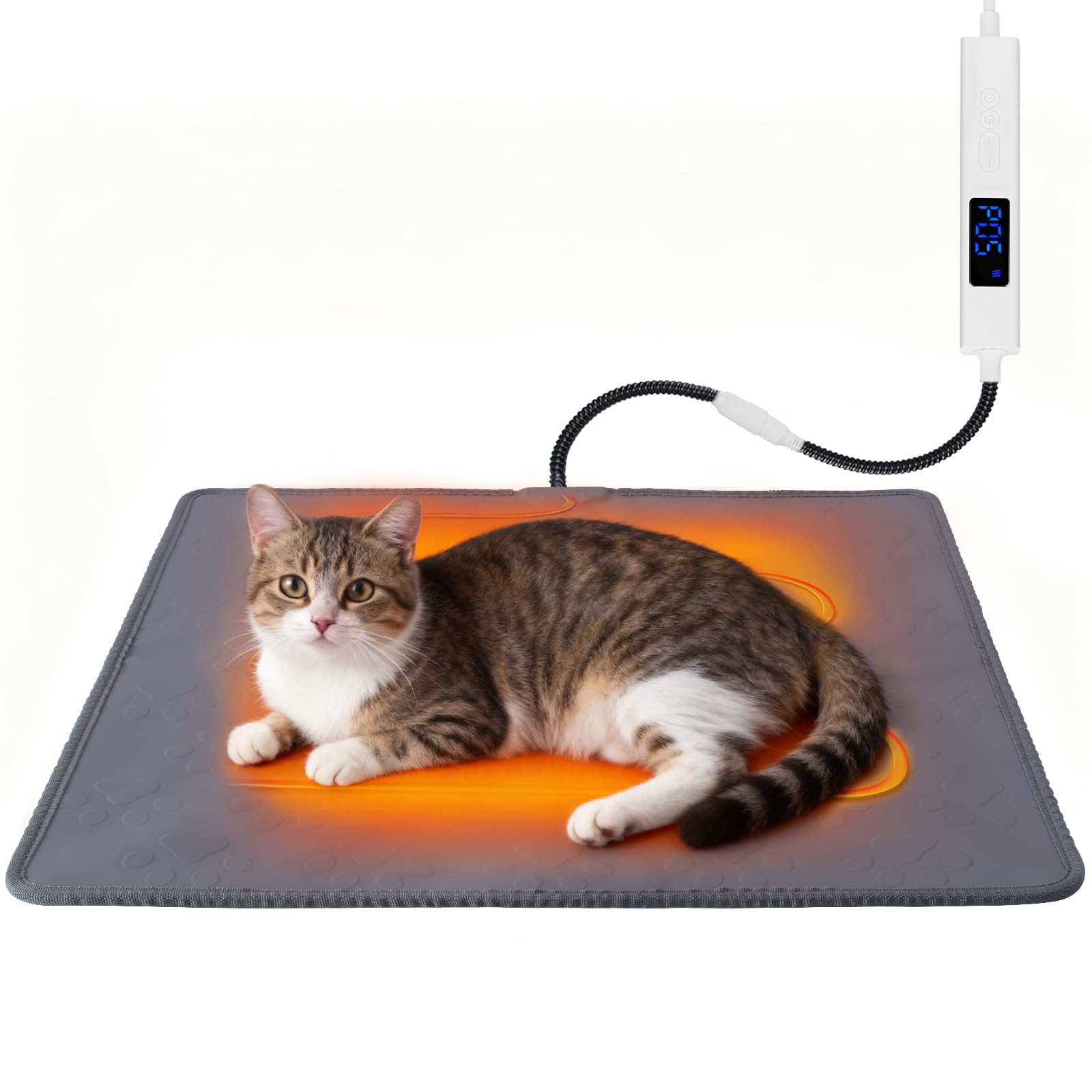ELEGX pet heating pad with thermostat control for precise warmth during playtime