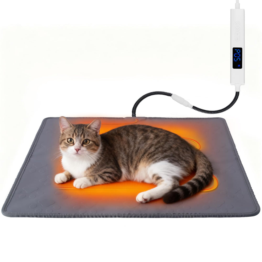 ELEGX pet heating pad with thermostat control for precise warmth during playtime