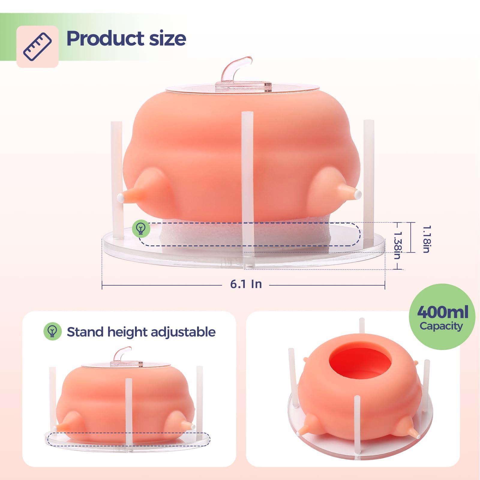 Elevonix five-nipples design promotes smooth milk flow during shared feeding sessions