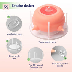 Elevonix stable-base feeder prevents tipping, even with active pets
