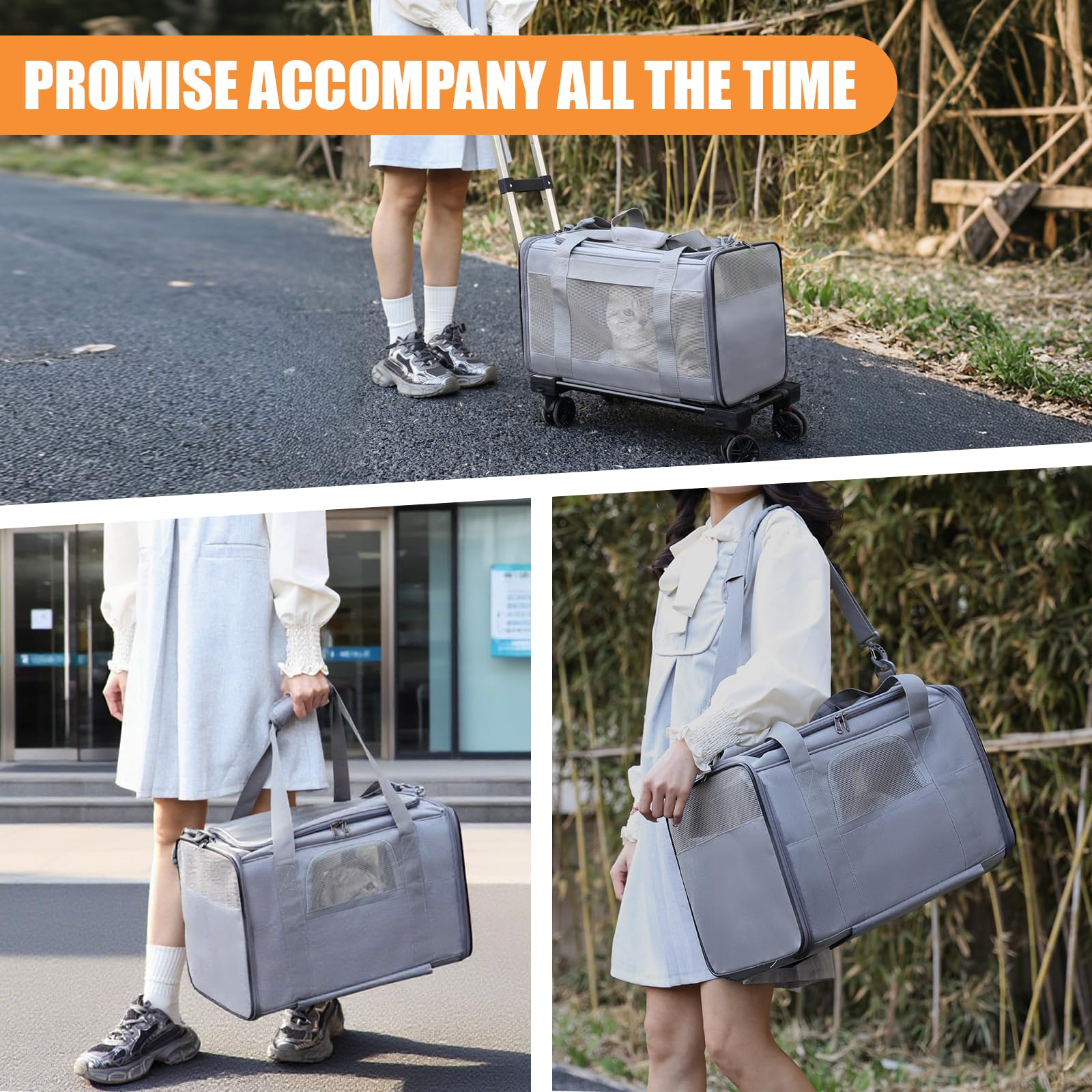 Elfpeth breathable mesh ventilation aids airflow and pet comfort.