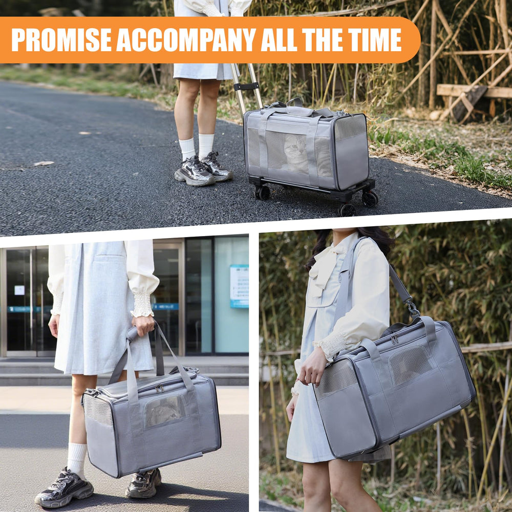 Elfpeth breathable mesh ventilation aids airflow and pet comfort.