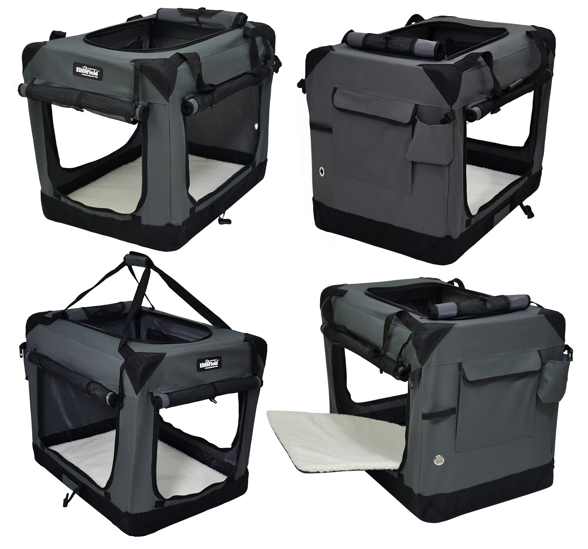 EliteField side mesh doors improve airflow and pet visibility