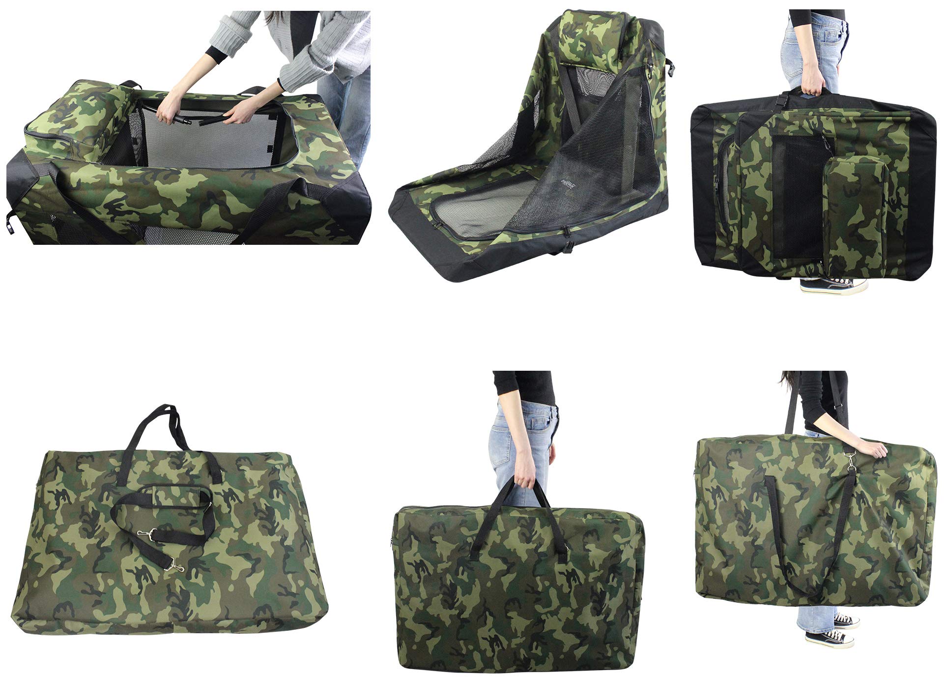 EliteField carrying bag and fleece bed included for convenient travel and comfort