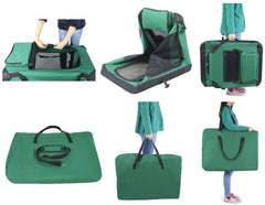 EliteField carrying bag with fleece bed, includes carry options and cozy setup