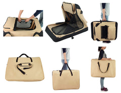 EliteField carrying bag with fleece bed shown for easy travel and cozy setup