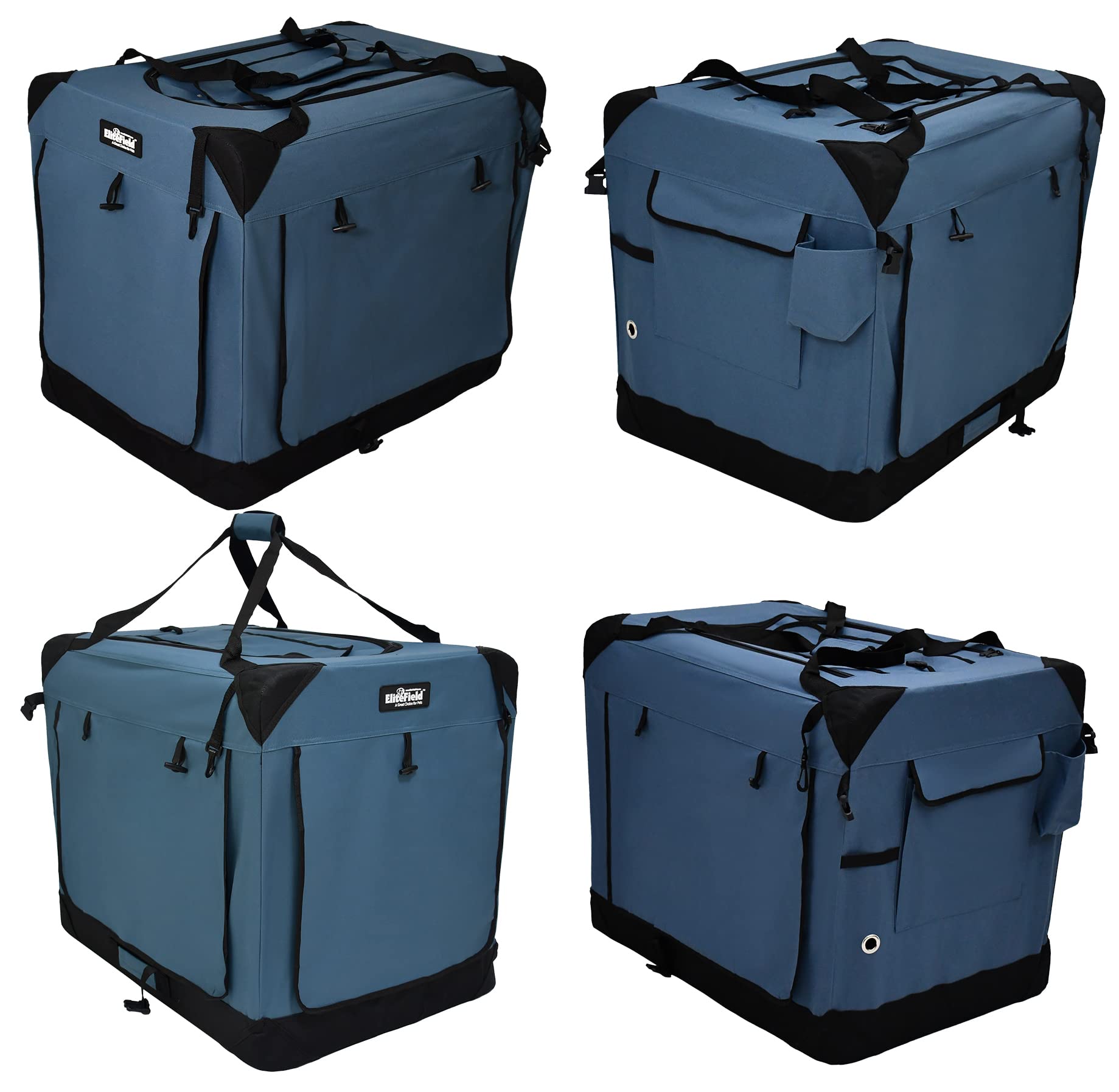 EliteField water bottle holder and pockets for accessories on the go