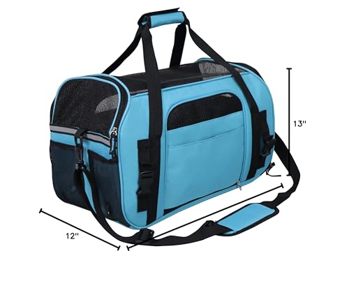 EliteField soft pet carrier exterior pockets for pet accessories