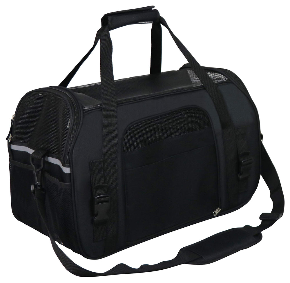 EliteField soft pet carrier dual carry options with padded shoulder strap