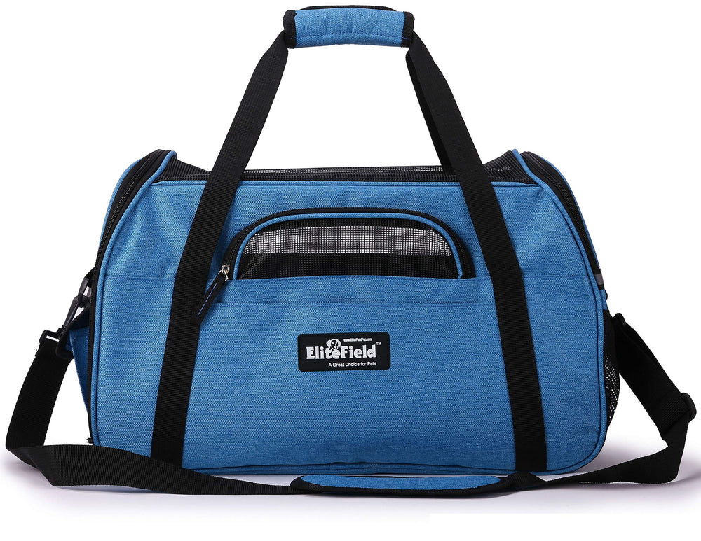 EliteField side zipper access makes it simple to check on your pet mid-flight.