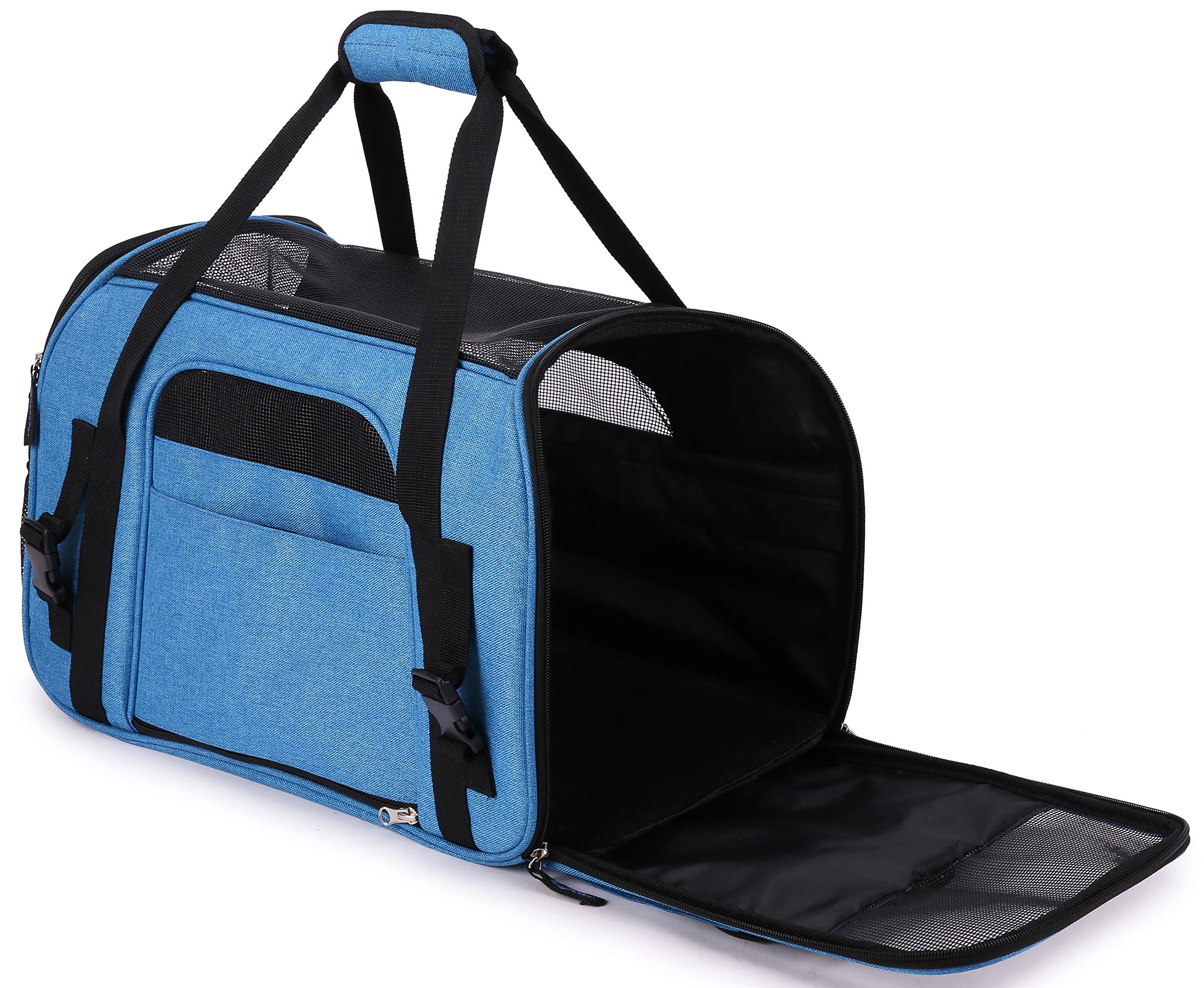 EliteField carrier ventilation mesh for bright, breathable space during travel.