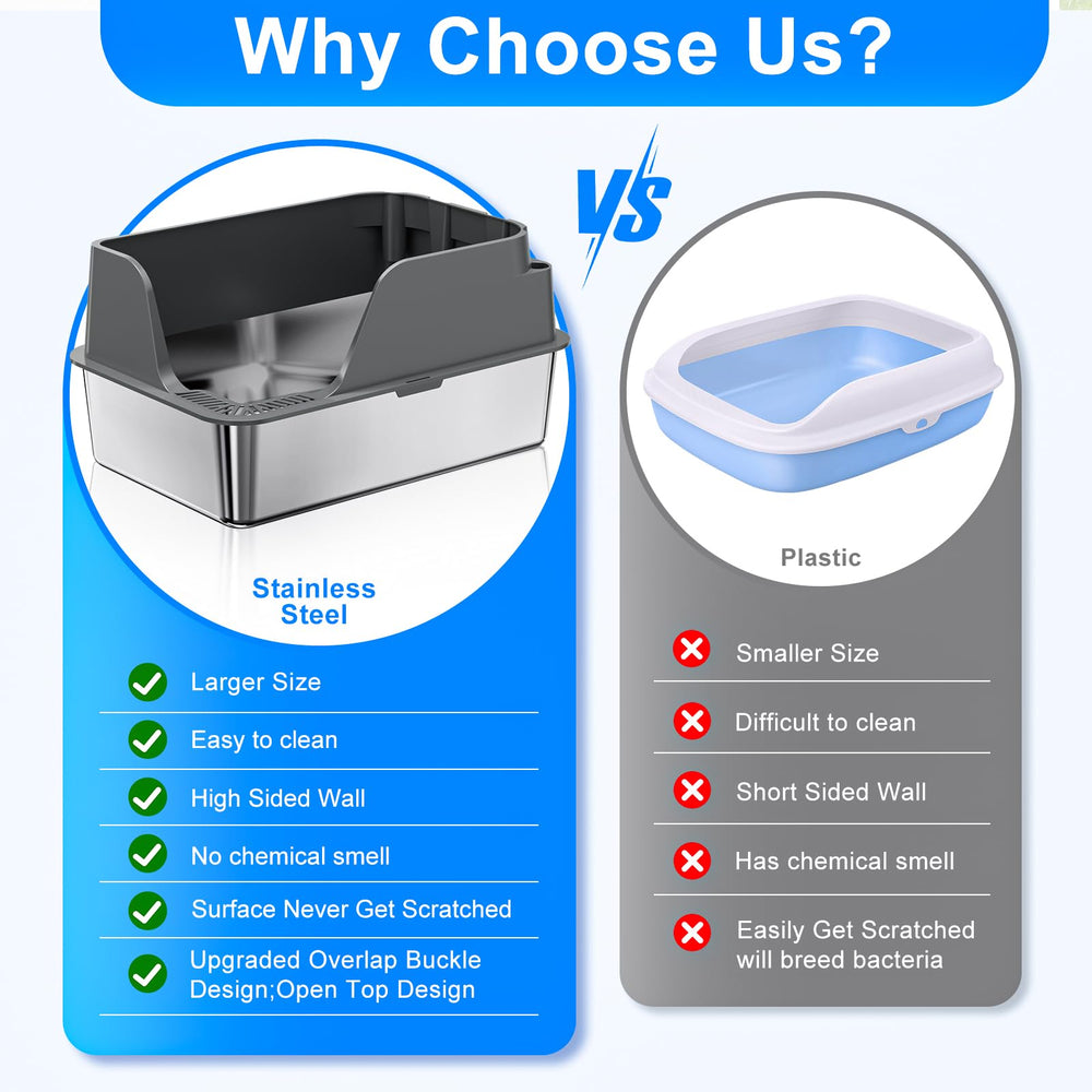 Ellenpent multi-cat friendly design supports shared litter space