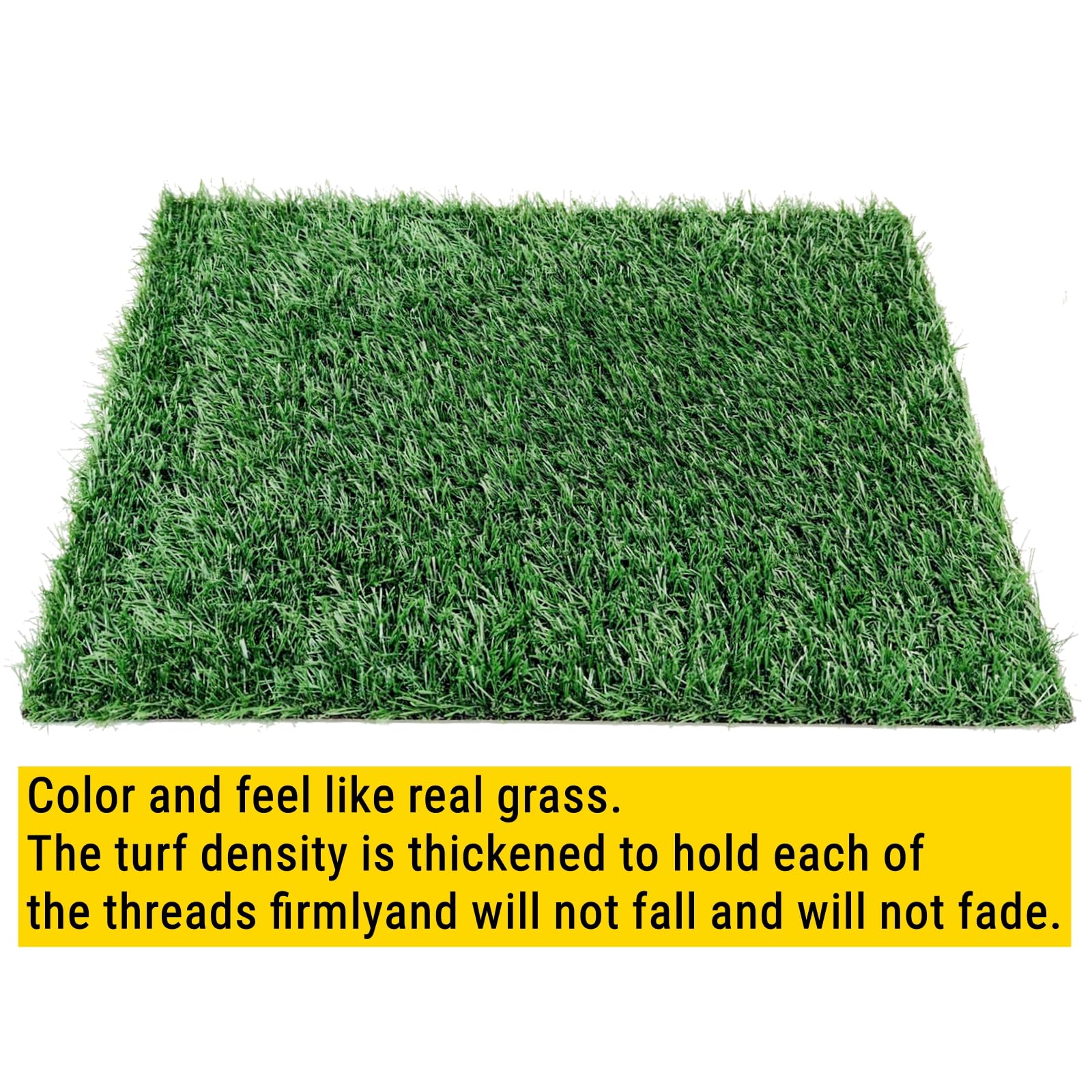 ELLOTY multiuse pet training grass for yards patios and balconies