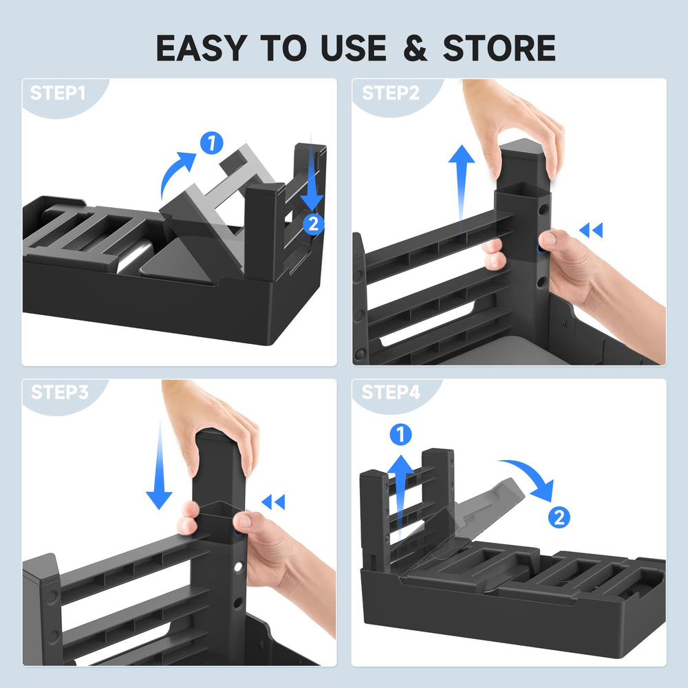 ELS PET collapsible legs fold for compact storage.