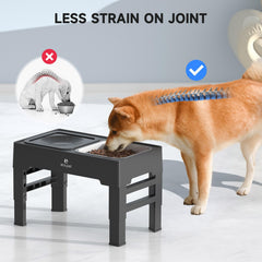 ELS PET stainless steel bowl for safe, easy cleaning.