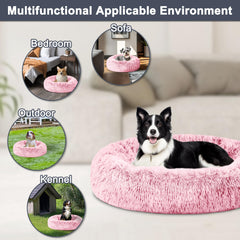 ELSKER&HOME calming bed anti-slip bottom demonstrates stable placement during play and rest