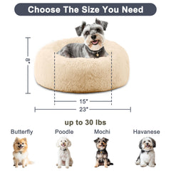 ELSKER&HOME soft-fleece-lining-bed highlights plush warmth for restful naps.