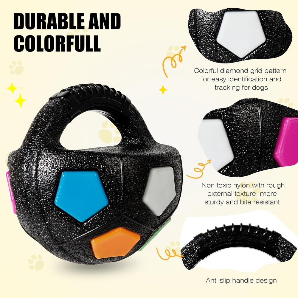 Eltolent Mellow Dog Calming Ball hidden tennis ball adds visual engagement.