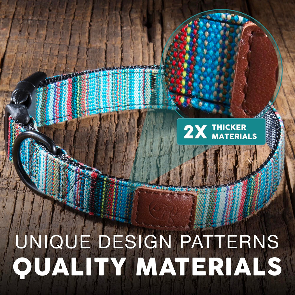 Embark Pets Adventure Dog Collar rust-resistant D-ring ready for camping and events