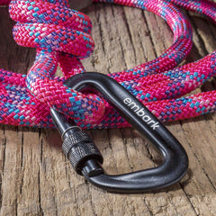 Embark Pets Adventure Pro leash in use with small dog shows everyday versatility on trails.
