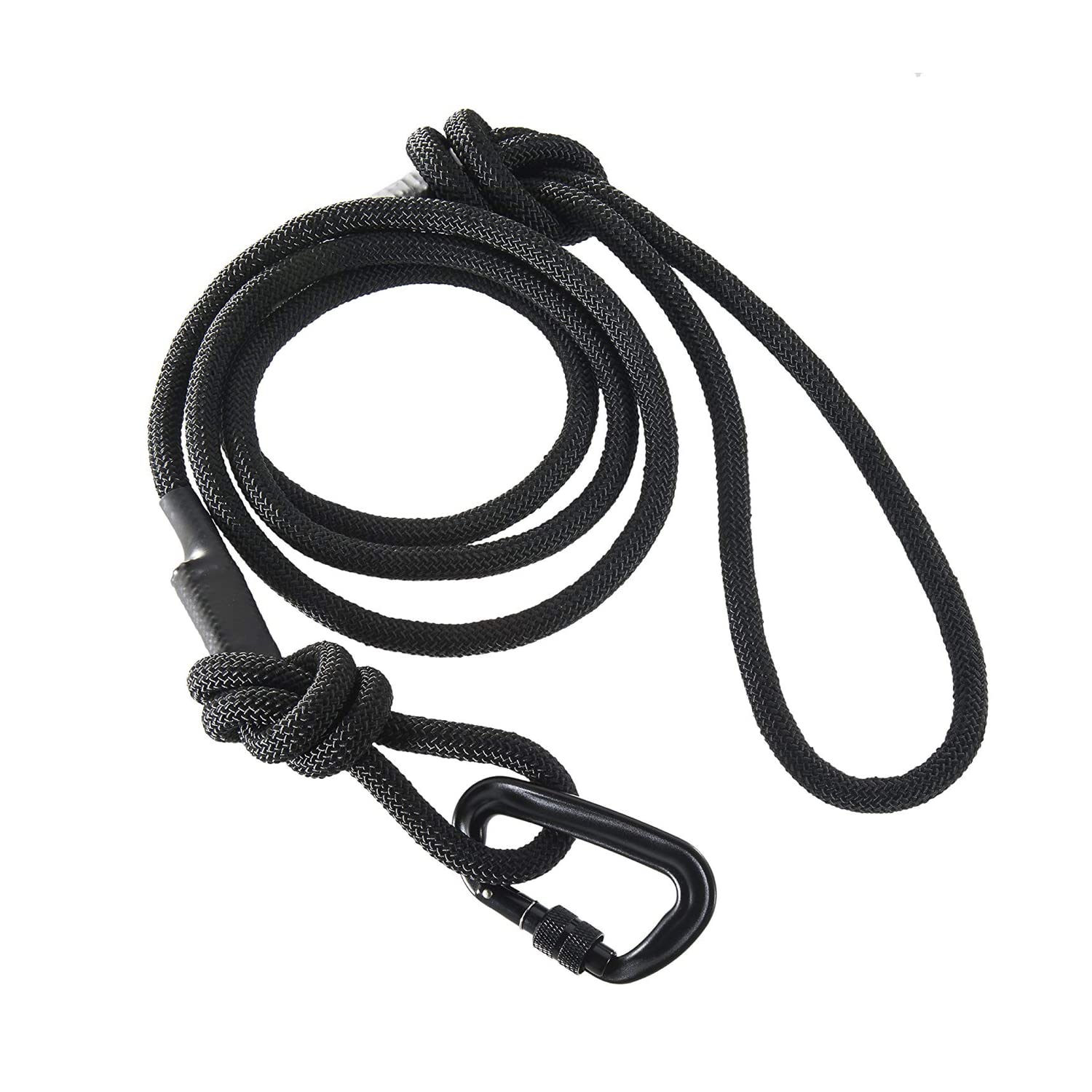 Embark Pets Adventure Pro Leash mountain rope close-up highlights climbing-grade strength for rugged outdoor adventures.