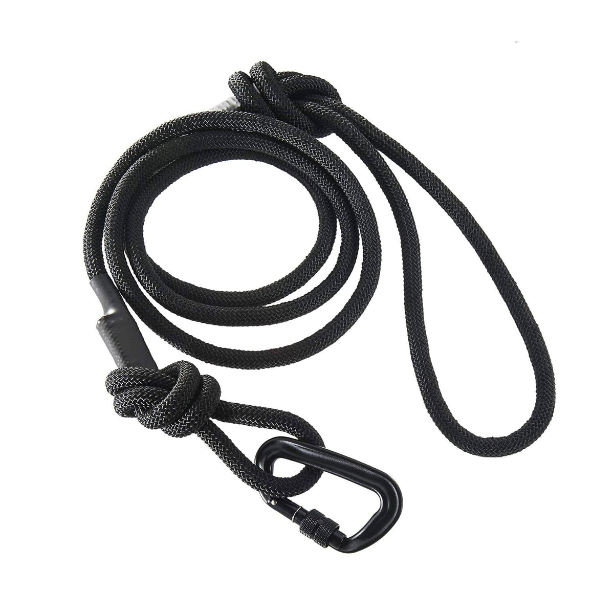 Embark Pets Adventure Pro Leash mountain rope close-up highlights climbing-grade strength for rugged outdoor adventures.