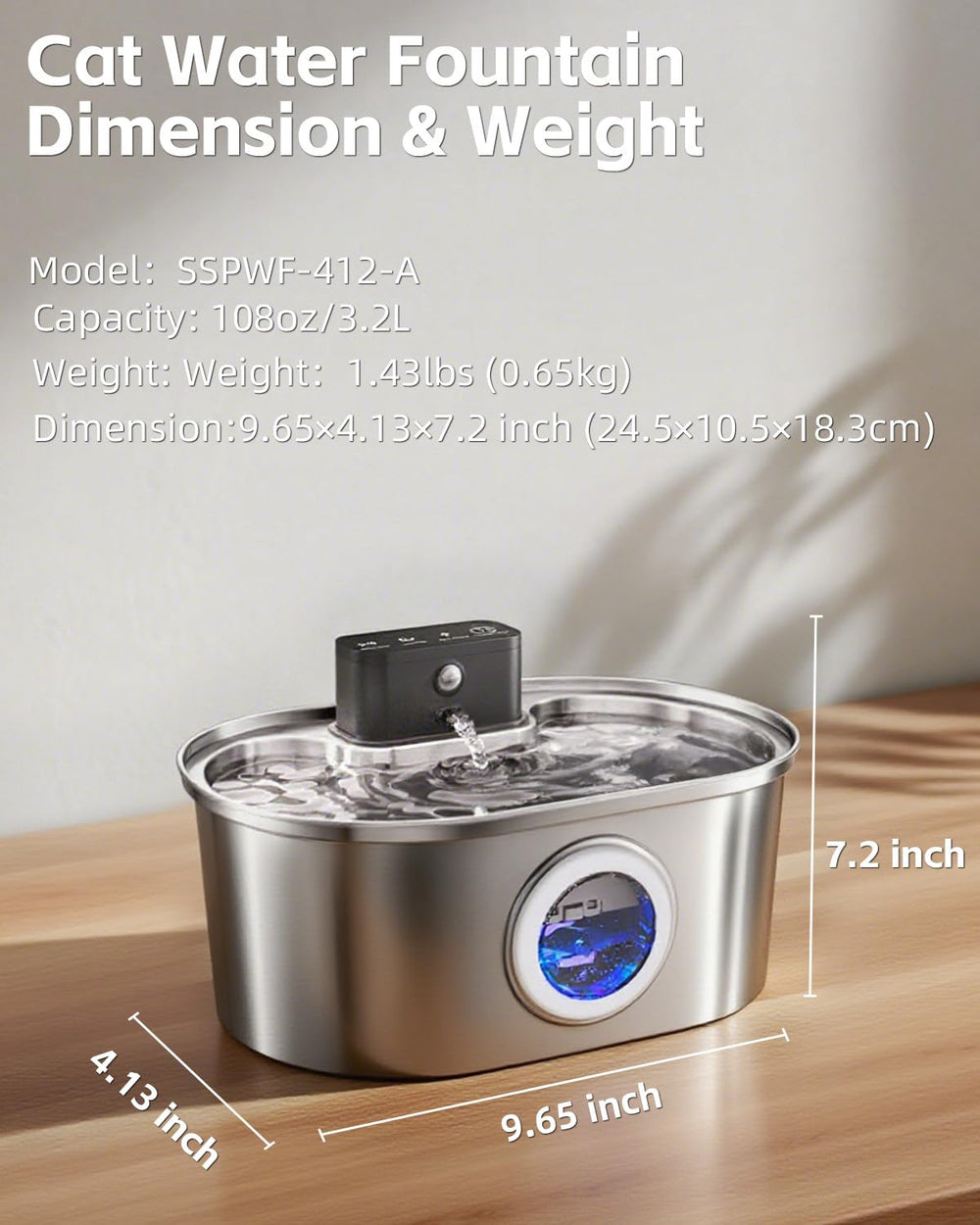 Emdoro cordless setup in kitchen corner demonstrates flexible placement options.