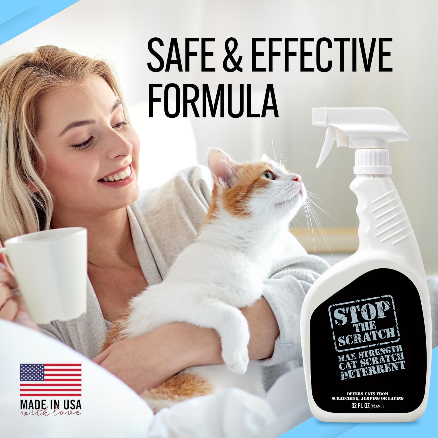 Emmy's Best EBPP cat-deterrent protects furniture and fabrics from scratching