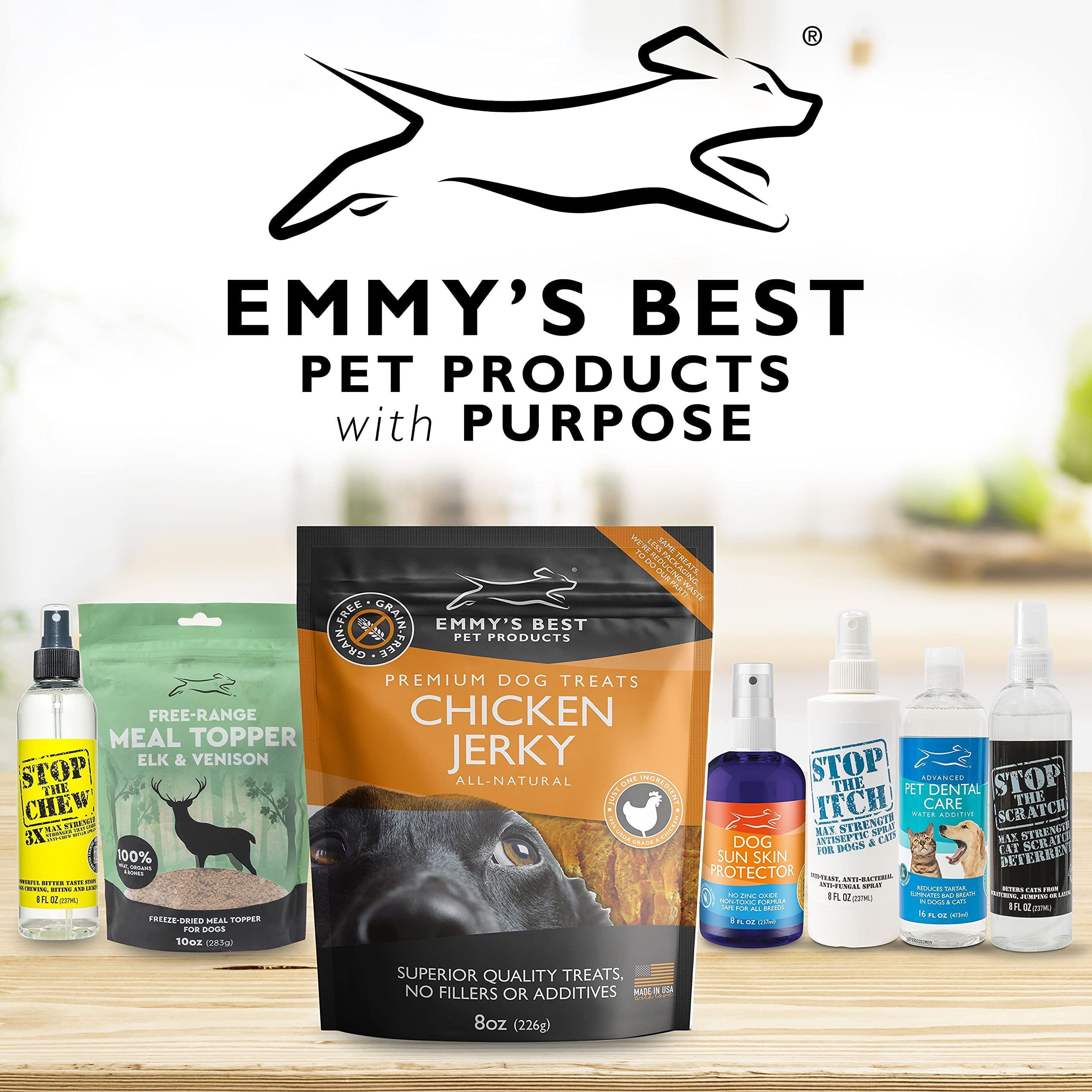 Emmy's Best EBPP jerky made in USA emphasizes quality, safety, and trusted sourcing.