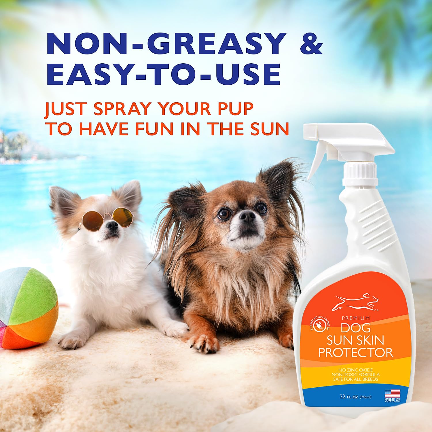 Emmy's Best EBPP 32oz packaging ideal for long outdoor use