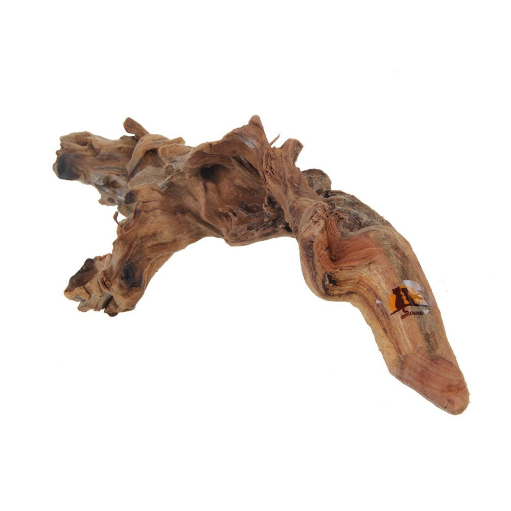 Emours driftwood aquarium shelter for fish provides a safe hiding spot