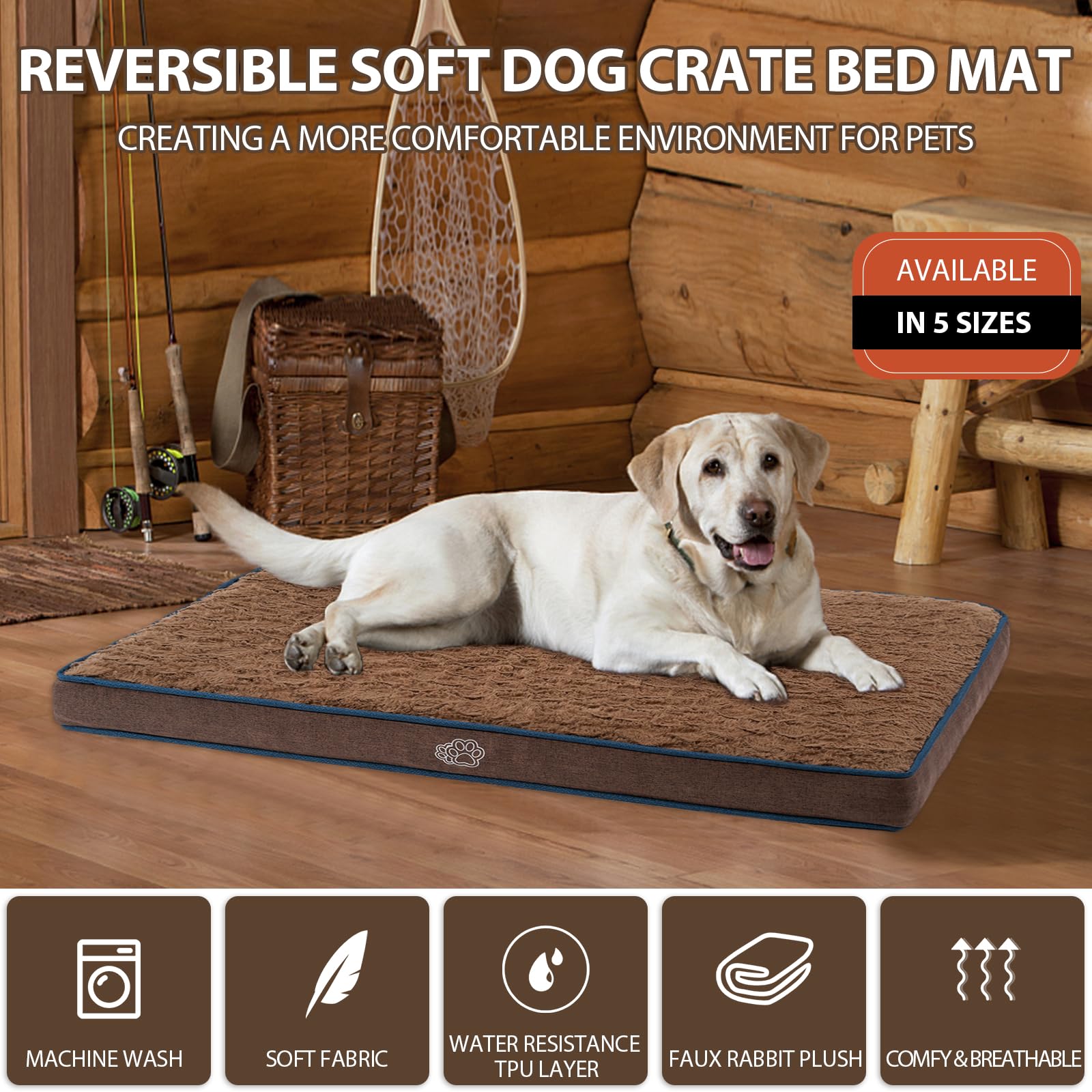 EMPSIGN dog bed mat 23inch cool face helps dogs stay comfortable in heat.