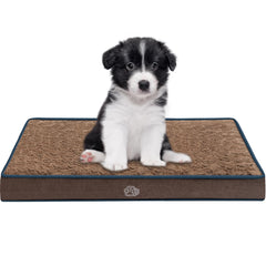 EMPSIGN dog bed mat 23inch warm face provides cozy crate naps.