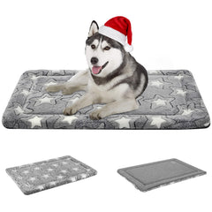 EMPSIGN dog crate pad, reversible warm and cool surfaces for all-season comfort