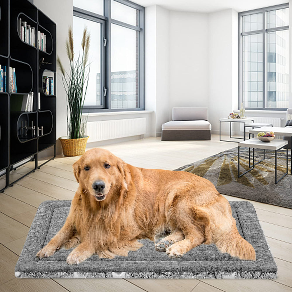 EMPSIGN Fancy Dog Bed Mat XXL machine washable for easy cleaning
