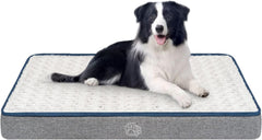 EMPSIGN reversible dog bed 36x24 showing dual surface comfort for all seasons