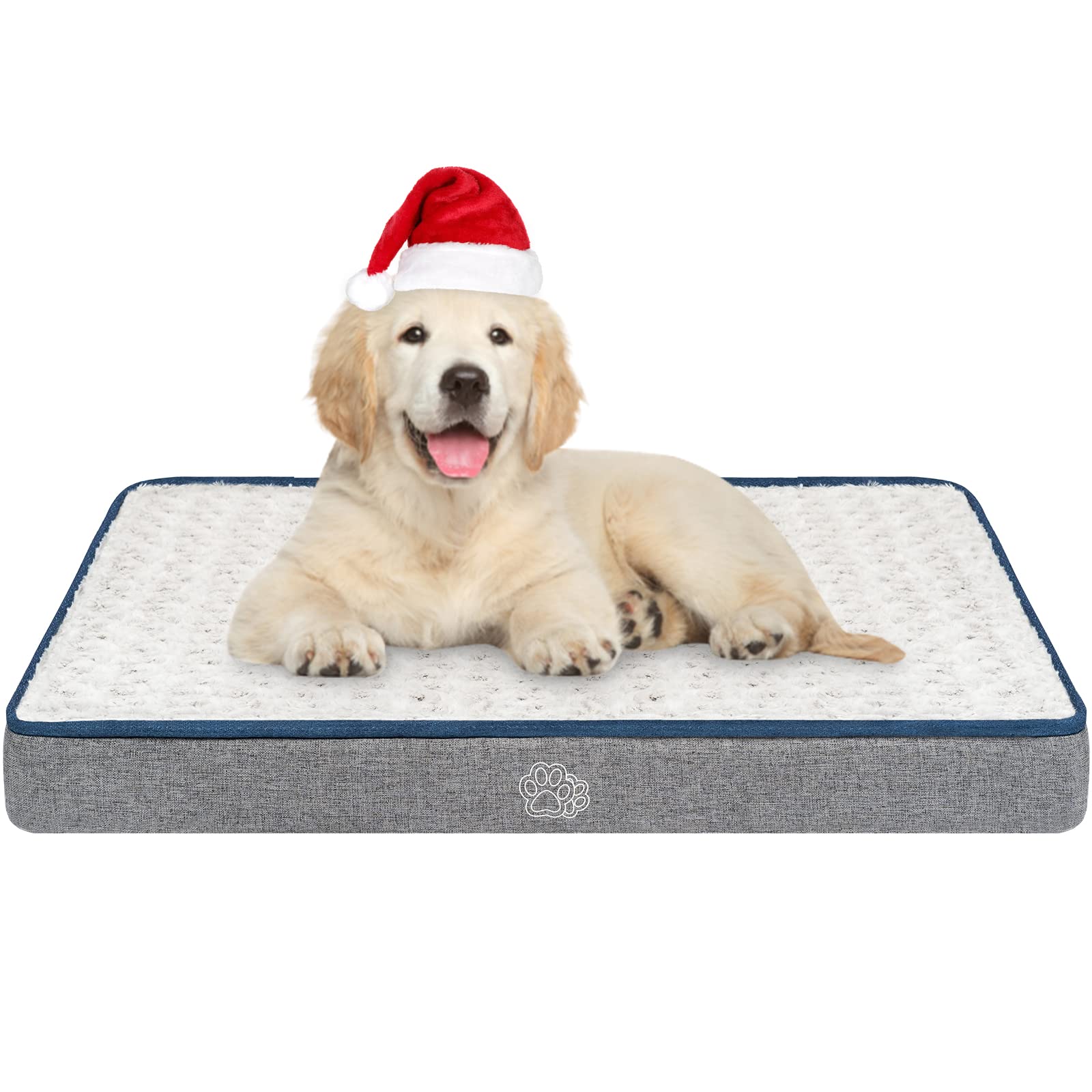 EMPSIGN reversible dog bed outer cover—durable fabric for all-season use